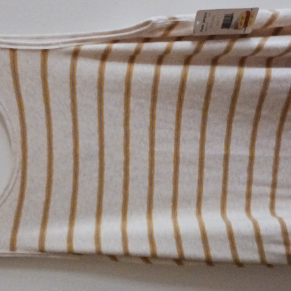 NWT Free People Mid Summer Gold Striped Tank